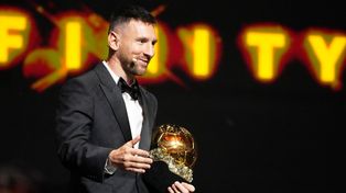 De acá al infinito. Lionel Messi ganó su octavo Balón de Oro.