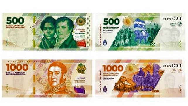 La nueva serie de billetes vuelve a los próceres y archiva la fauna autóctona