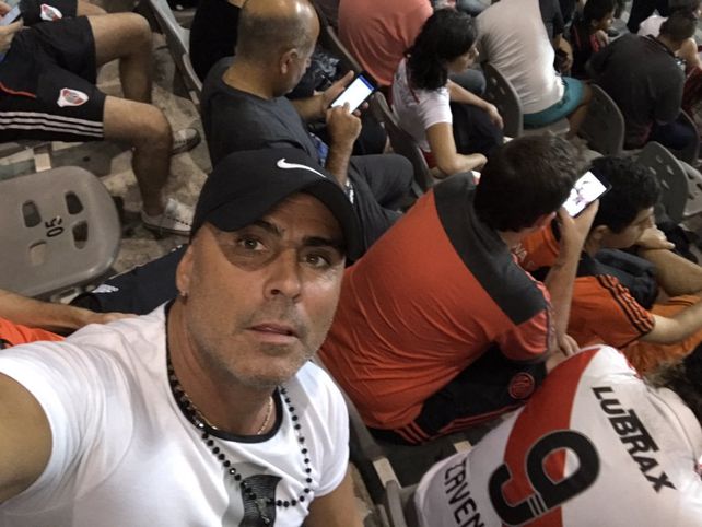 Hincha reconocido. Lunati ya mostró en las redes su fanatismo por River y ahora mostró su tatuaje.