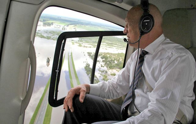 Bonfatti pedirá a la Nación que declare la emergencia hídrica por las inundaciones