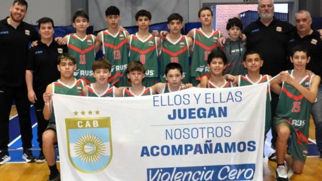 El equipo de infantiles de la FBER.