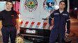 Bomberos Voluntarios de Gualeguay viajan con dos perros adiestrados a Venezuela