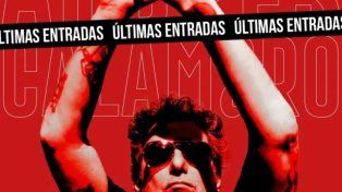 Cuenta regresiva para el show de Andrés Calamaro en Santa Fe