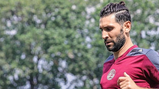 Diego Valeri comenzó a entrenar con Lanús