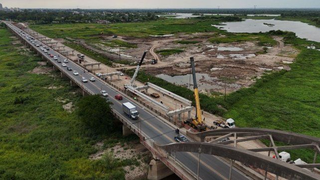La obra avanza a ritmo sostenido