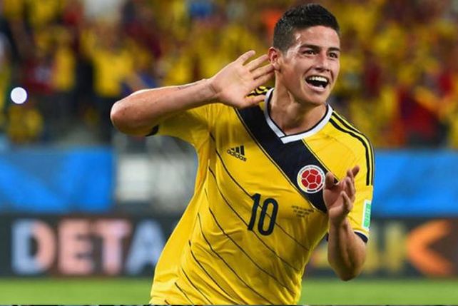 El gol de James Rodríguez a Uruguay, elegido como el mejor de Brasil 2014