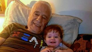 Alberto Cormillot le puso una profesora a Emilio, su bebé de nueve meses, para que aprenda algo muy especial y particular