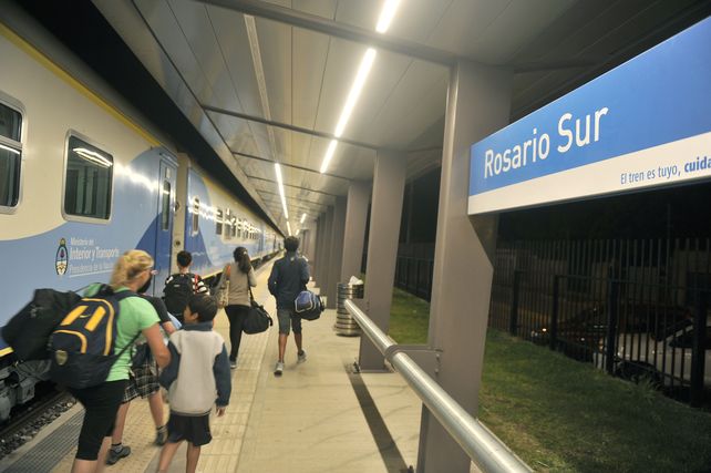 La estación Rosario Sur. Buscan reactivar los ramales regionales.&nbsp;