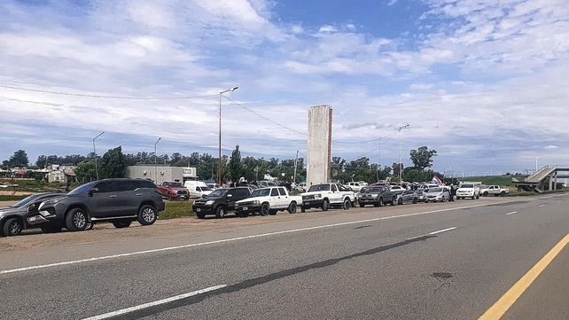 Caravana del campo en contra de las retenciones
