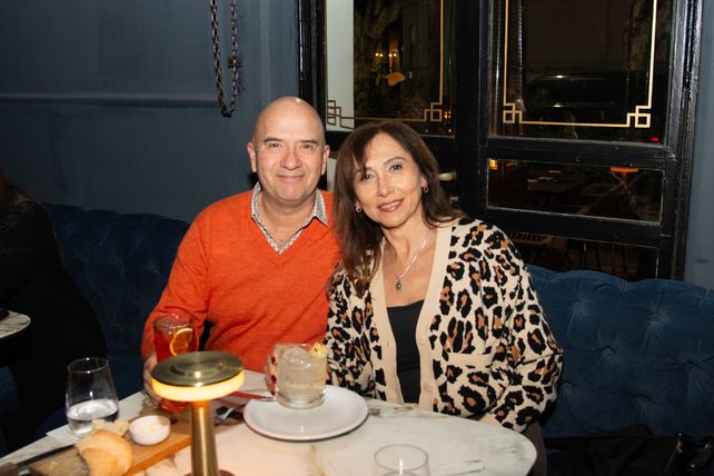 Walter Figueredo y Claudia Paz