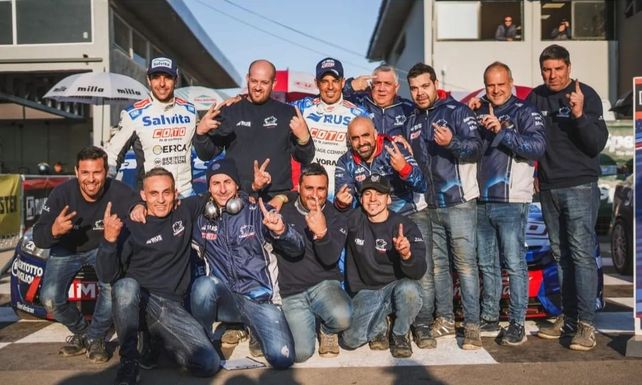 Giacoponi siente que el Larrauri Racing no es un equipo, es su familia.