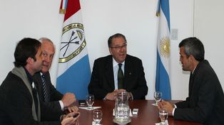 Ciancio recibió al nuevo representante de la provincia en el Ente Administrador del Puerto