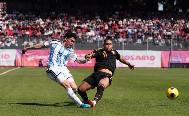 La selección argentina clasificó a la final de los Juegos Suramericanos.