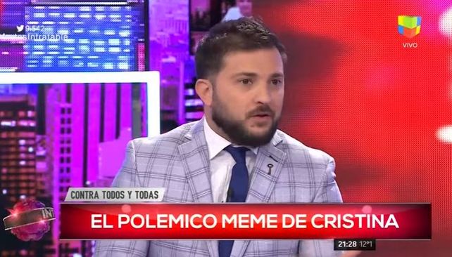 Brancatelli pidió disculpas y admitió que Cristina la pifió con los graphs