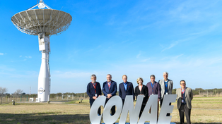 El director de la NASA visitó el Centro Espacial Teófilo Tabanera (CETT) de la Comisión Nacional de Actividades Espaciales (Conae)&nbsp;