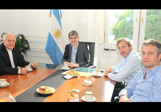 El gobernador santafesino