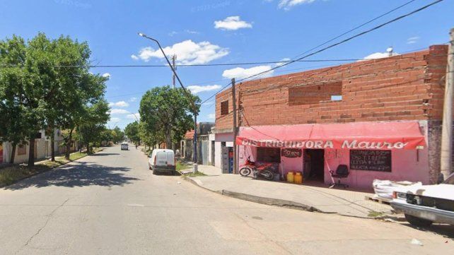 La distribuidora asaltada en la ciudad de Santa Fe
