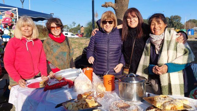 Las mujeres que integran la comisión vecinal de Jardín de las Américas