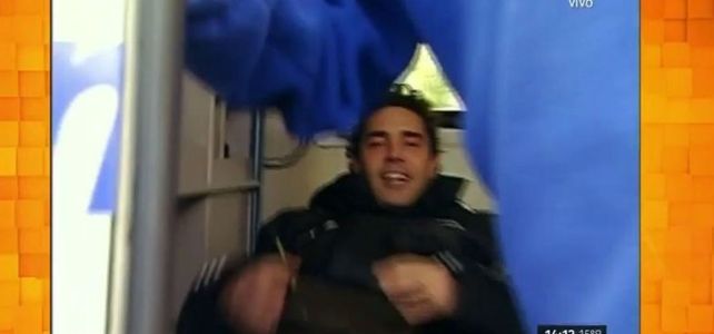 Matías Alé sufrió una nueva crisis nerviosa y tuvo que intervenir la policía para controlarlo
