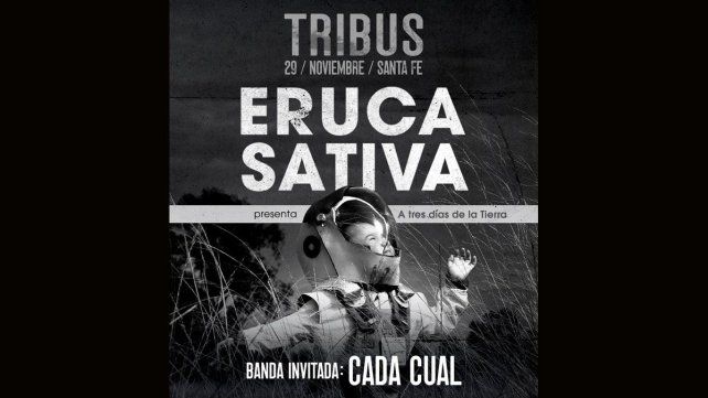 Eruca Sativa llega a Tribus presentando A tres días de la tierra