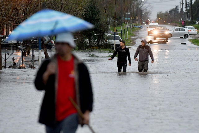 La inundación que sufrió La Plata este jueves