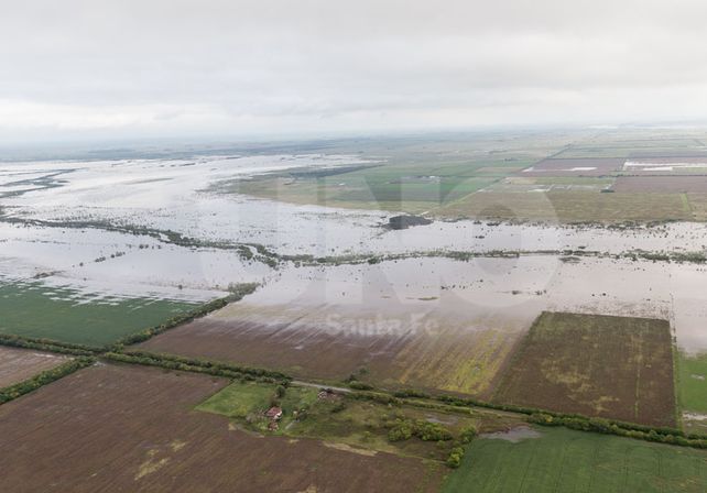 Así está el departamento San Cristóbal por las intensas lluvias