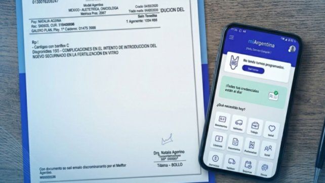 La receta electrónica se incorpora a la app Mi Argentina