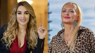 Fátima Florez y Yuyito González se cruzaron en Ezeiza