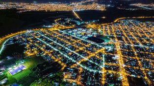 Trabajos de iluminación en la ciudad de Santa Fe&nbsp;