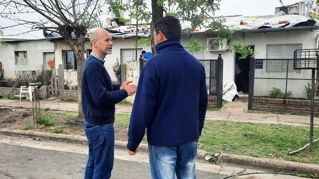 Temporal en Hernandarias ocasionó una gran cantidad de daños estructurales