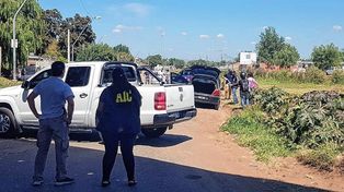 Secuestros en Santa Fe. El lugar donde hallaron el auto y en su interior al hombre maniatado