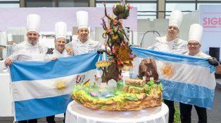 Argentina desarrolló un buen papel en el concurso internacional del helado artesanal en Italia