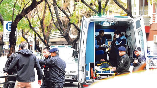 detenido. Víctor Maximiliano C. ya está preso y bajo la atención de los médicos para ser llevado al Heca.