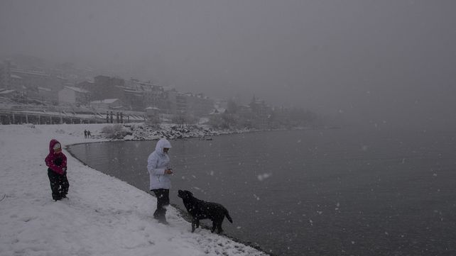Intensas nevadas en los principales destinos turísticos de la Patagonia