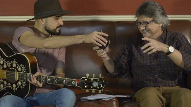 La visita de Abel Pintos a La Capital