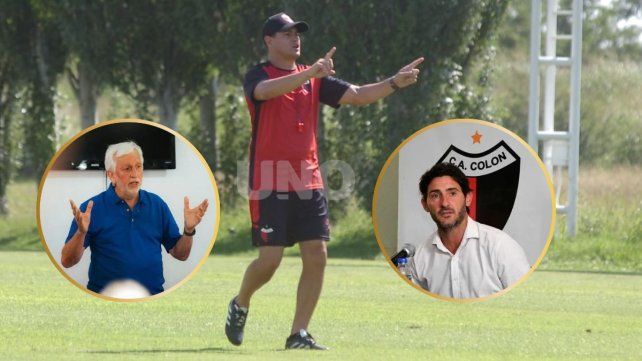 A préstamo y libres: el Colón que la dirigencia y el mánager le armaron a Ezequiel Medrán