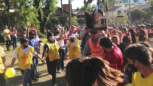 Peregrinación de los pueblos: Paraná recibió a la Virgen de Schoenstatt