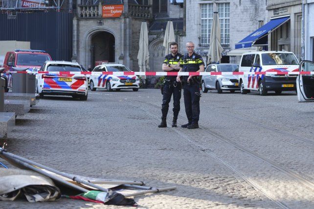 Un hombre acuchilló a cinco personas en el centro de Ámsterdam