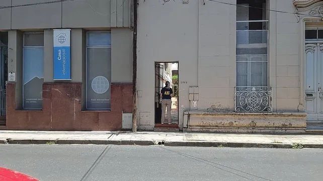 Un local perteneciente a Grávida fue allanado hace algunos días en la ciudad de Santa Fe.