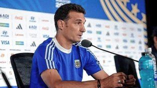 Scaloni: Las estadísticas indican que el equipo no está tan mal como se dice