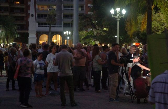 Marcha en reclamo de seguridad