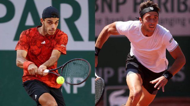 Etcheverry y Cerúndolo juegan en el Masters 1000 de París