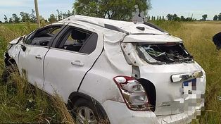 San Salvador: murió agente de la policía en un vuelco