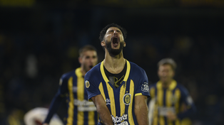 El desahogo del zaguero oriental, que como en 2023, metió un frentazo para empatarle a Tigre en el último momento del partido.
