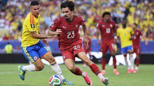 Colombia igualó con Portugal.