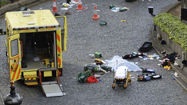 Las imágenes del atentado terrorista en Londres