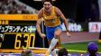 Armand Duplantis rompió su propio récord y se consagró tricampeón mundial