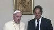 el papa francisco recibio al ex gobernador de buenos aires daniel scioli