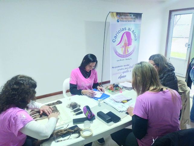 Contención. Hay integrantes que fueron pacientes oncológicas.