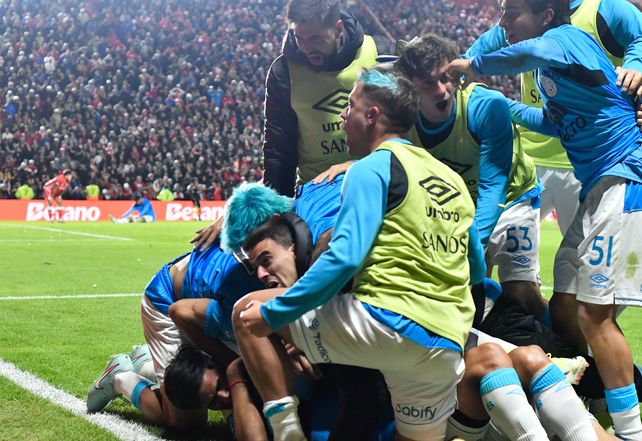 El festejo de todo Belgrano